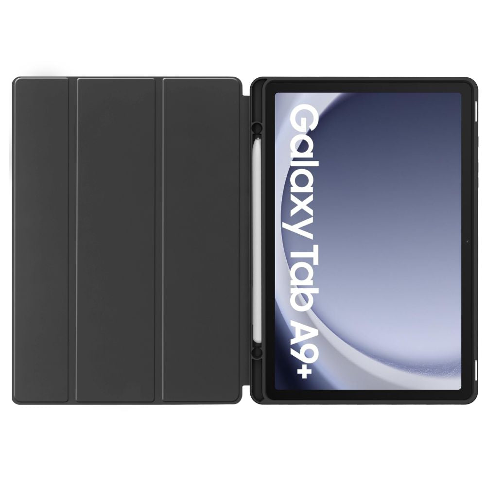 Beschermhoes voor Samsung Galaxy Tab A9+, Tech-Protect, SC PEN, Zwart 