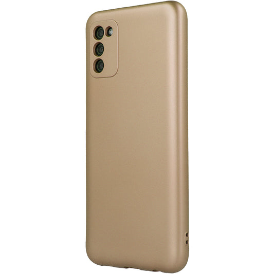 Hoes voor Samsung Galaxy A35 5G A356, OEM, Metallic, Goudkleurig