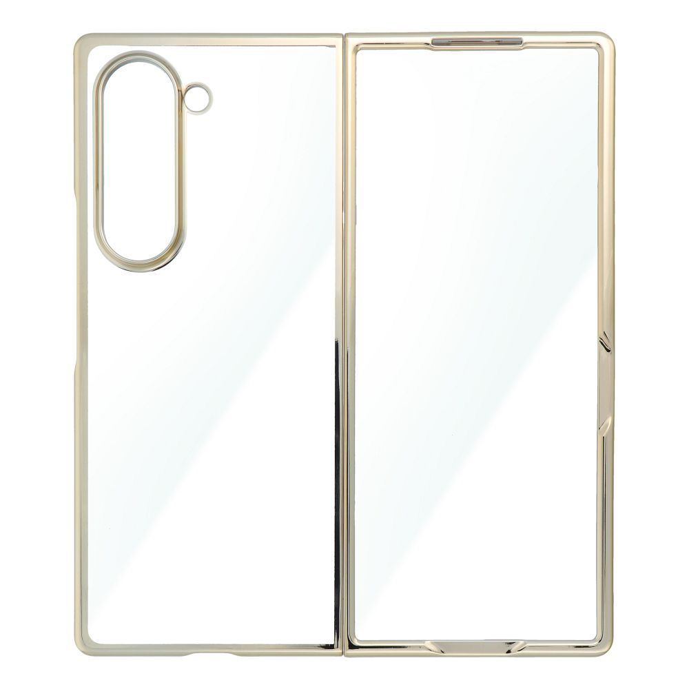 Hoes voor Samsung Galaxy Z Fold6 F956, OEM, Focus, Goudkleurig