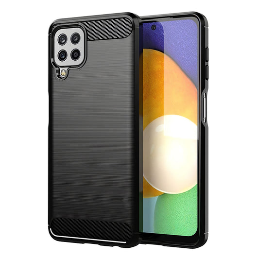 Hoes voor Samsung Galaxy A22 A225, OEM, Carbon, Zwart