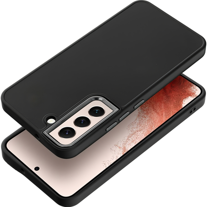 Hoes voor Samsung Galaxy S22 5G S901, OEM, Frame, Zwart