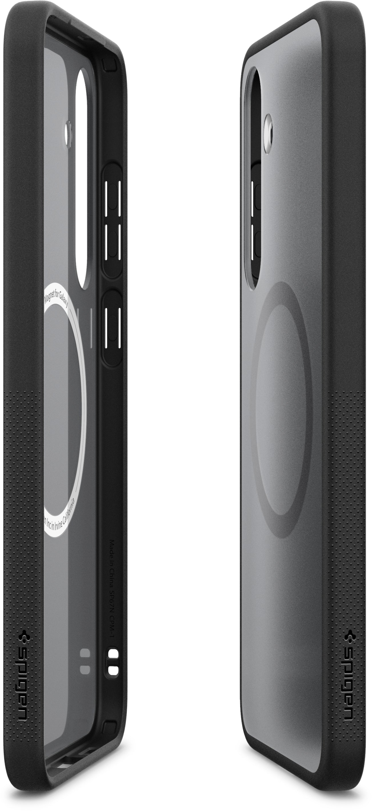 Hoes voor Samsung Galaxy S25+ S936, Spigen Capella Magnet, Zwart GP-FPS936PGBJW