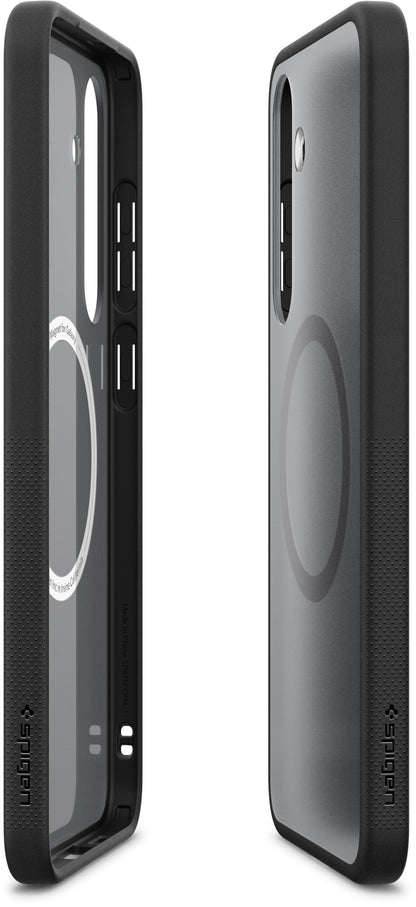 Hoes voor Samsung Galaxy S25+ S936, Spigen Capella Magnet, Zwart GP-FPS936PGBJW