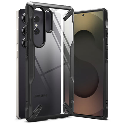 Hoesje voor Samsung Galaxy S25 Ultra S938, Ringke, Fusion X, Zwart