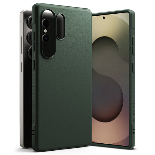 Hoesje voor Samsung Galaxy S25 Ultra S938, Ringke, Onyx, Groen