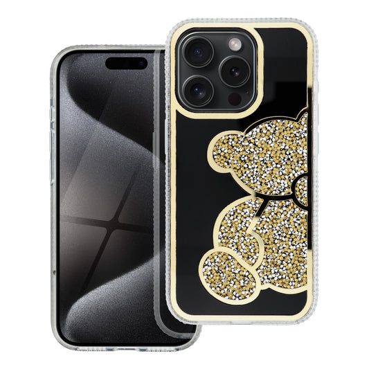 Hoesje voor Samsung Galaxy A15 5G A156 / A15 A155, OEM, Teddy Bear, Goud