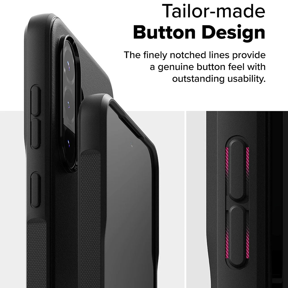 Case for Samsung Galaxy A56 A566 / A36 A366, Ringke, Onyx, Black