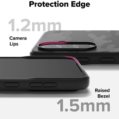 Hoes voor Samsung Galaxy A56 A566 / A36 A366, Ringke, Onyx Camo, Zwart