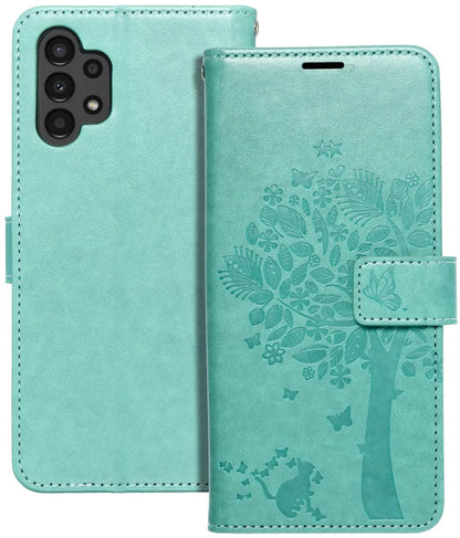 Hoes voor Samsung Galaxy A13 A137 / A13 A135, OEM, MEZZO Tree, Groen