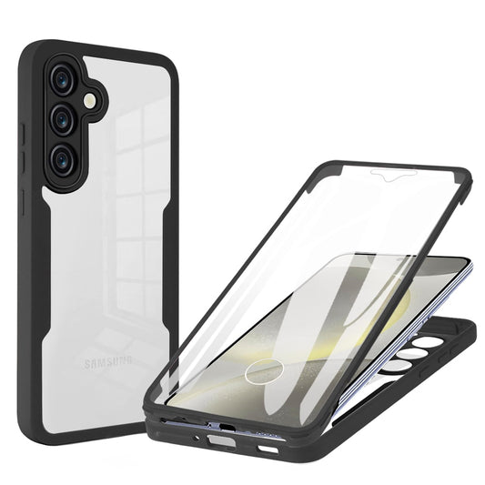 Hoes voor Samsung Galaxy S25 S931, Techsuit, ColorVerse 360, Zwart