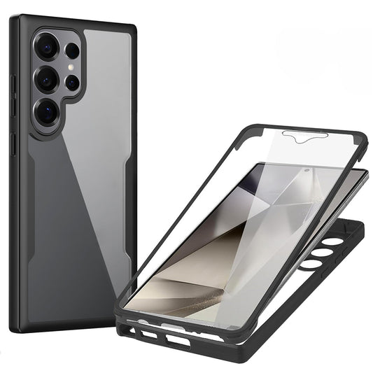Hoes voor Samsung Galaxy S25 Ultra S938, Techsuit, ColorVerse 360, Zwart