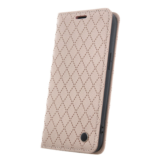 Hoes voor Samsung Galaxy A56 A566, OEM, Smart Caro, Beige