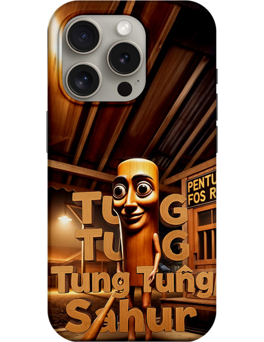 Hoesje voor Samsung Galaxy A06 A065, Perfect Case, Italian Brainrot Tung Sahur, Multicolor