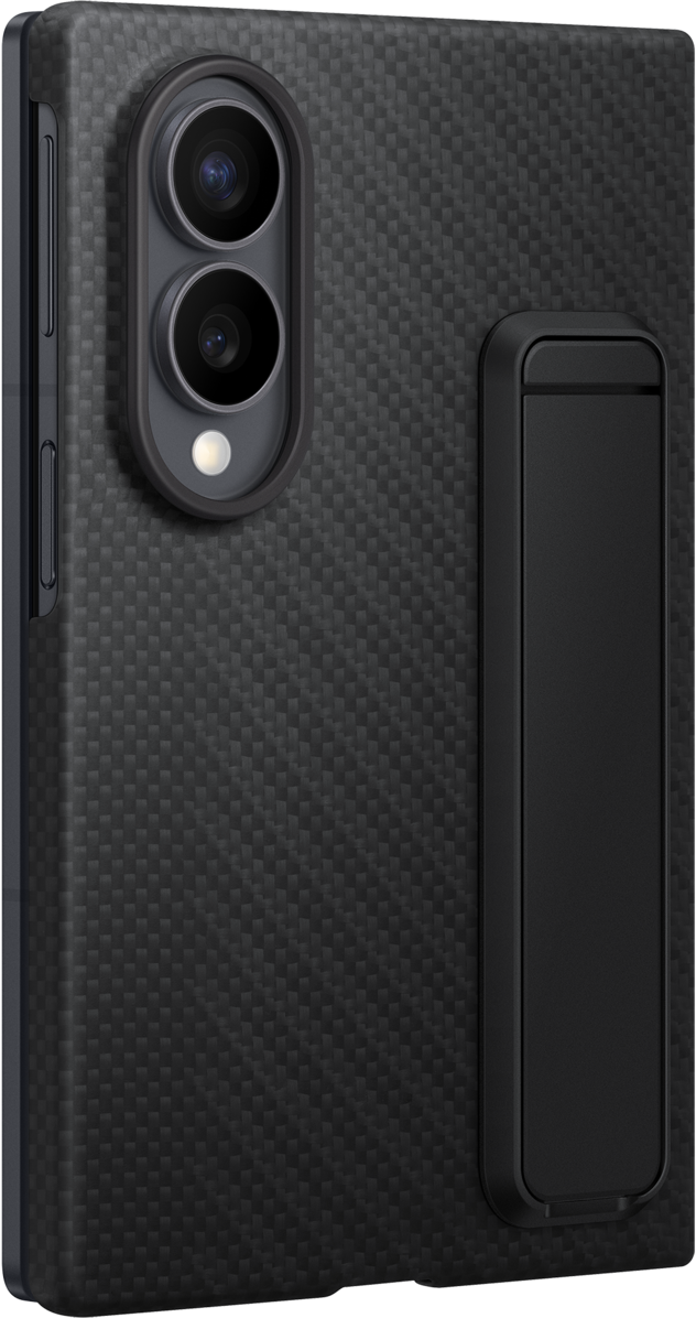 Hoes voor Samsung Galaxy Z Fold8 F971, Carbon Standing, Zwart EF-XF971SBEGWW