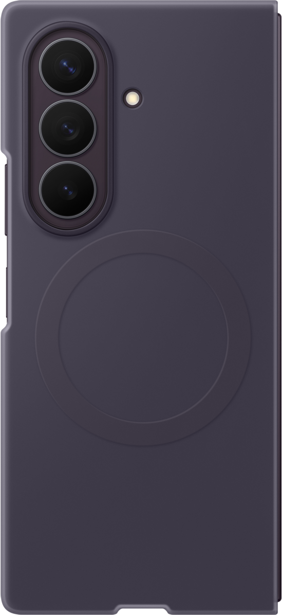 Hoes voor Samsung Galaxy Z Fold8 Ultra F976, Silicone Magnet Case, Violet EF-EF976CVEGWW