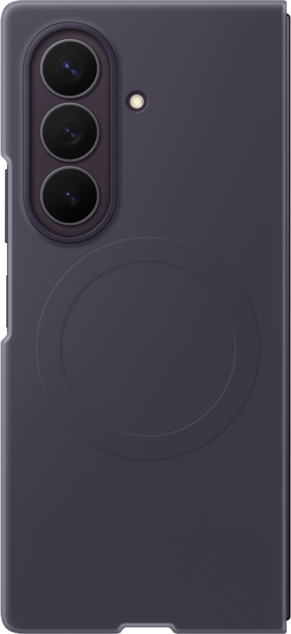 Hoes voor Samsung Galaxy Z Fold8 Ultra F976, Silicone Magnet Case, Violet EF-EF976CVEGWW