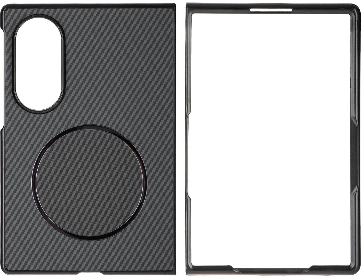 Hoesje voor Samsung Galaxy Z Fold8 F971, OEM, Carbon, Zwart