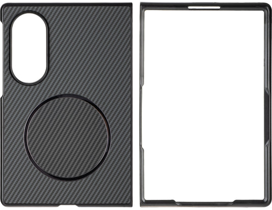 Hoesje voor Samsung Galaxy Z Fold8 F971, OEM, Carbon, Zwart