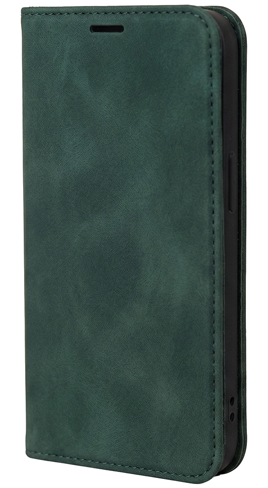 Hoesje voor Samsung Galaxy A18 5G A186 / A17 4G A175 / A17 5G A176 / A26 A266, OEM, Smart Suede, Groen
