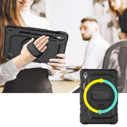 Hoes voor Samsung Galaxy Tab S10 Lite / Tab S10 FE / Tab S9 FE / Tab S9, Tech-Protect, Solid360, Zwart