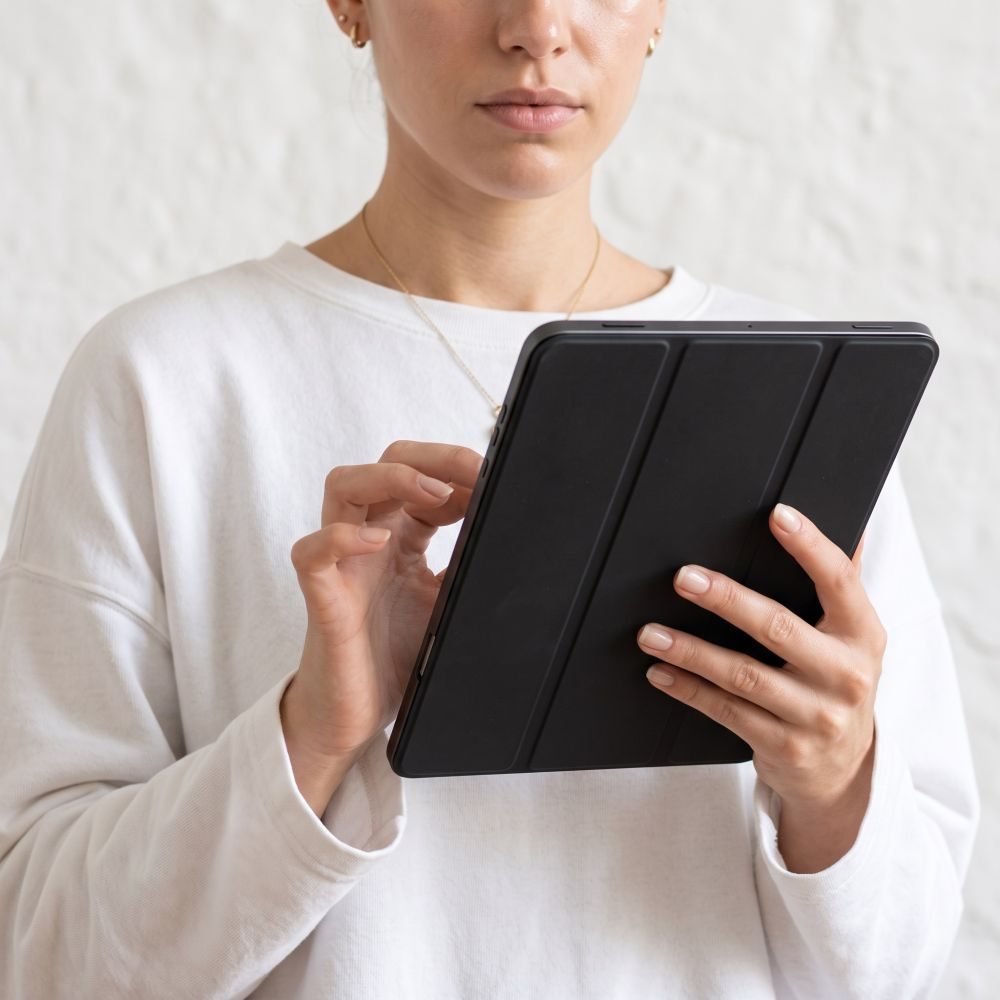 Hoes voor Samsung Galaxy Tab S12 Plus, Tech-Protect, SC PEN, Zwart
