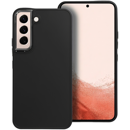 Hoes voor Samsung Galaxy S22 5G S901, OEM, Frame, Zwart