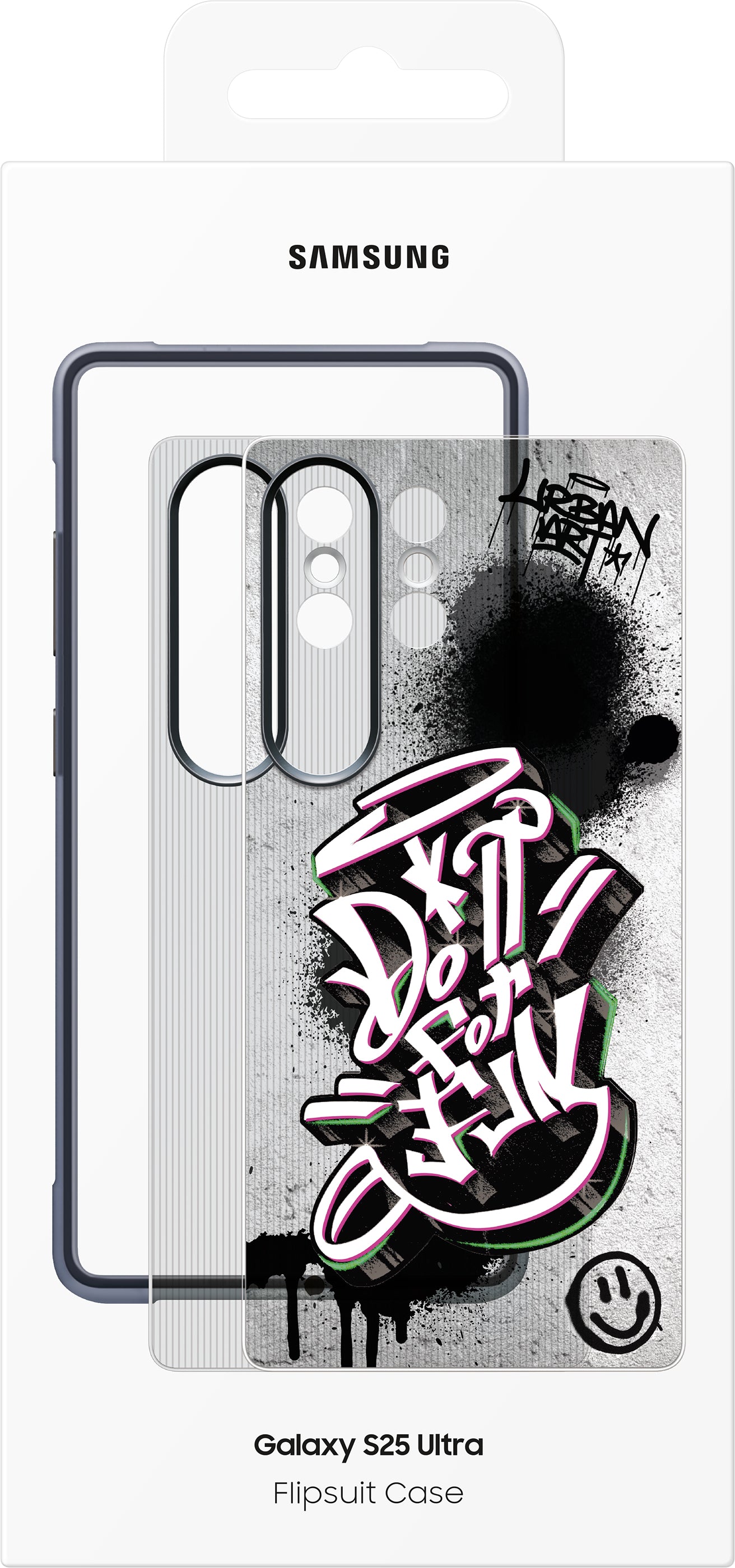 Hoes voor Samsung Galaxy S25 Ultra S938, FlipSuit Rugged Case, Zwart EF-JS938CBEGWW