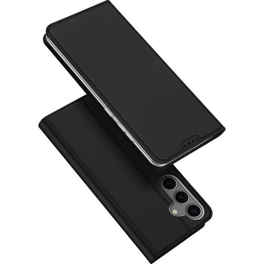 Hoes voor Samsung Galaxy S25 S931, DUX DUCIS, Skin Pro, Zwart