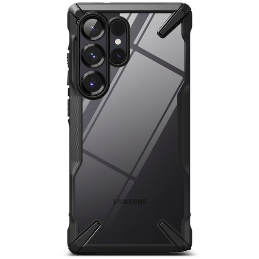 Hoesje voor Samsung Galaxy S25 Ultra S938, Ringke, Fusion X, Zwart