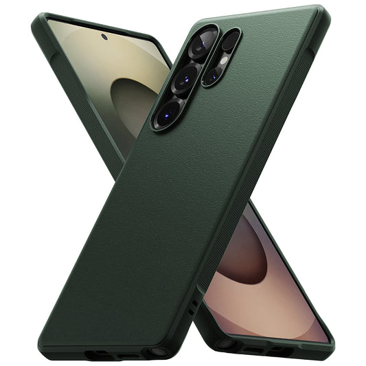 Hoesje voor Samsung Galaxy S25 Ultra S938, Ringke, Onyx, Groen