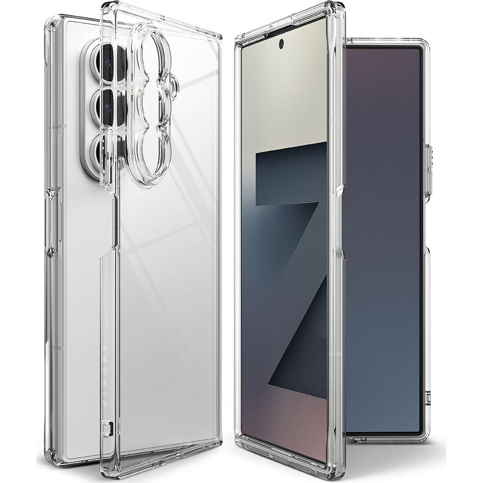 Hoes voor Samsung Galaxy Z Fold7 F966, Ringke, Fusion, Transparant
