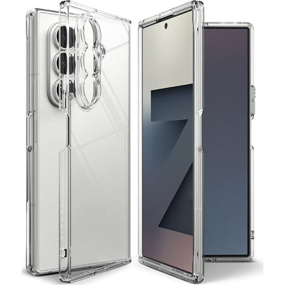 Hoes voor Samsung Galaxy Z Fold7 F966, Ringke, Fusion, Transparant