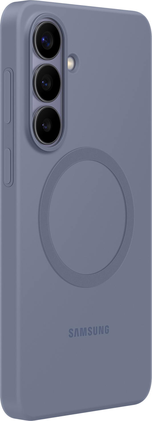 Hoes voor Samsung Galaxy S26 Plus S947, Silicone Magnet Case, Violet EF-ES947CVEGWW