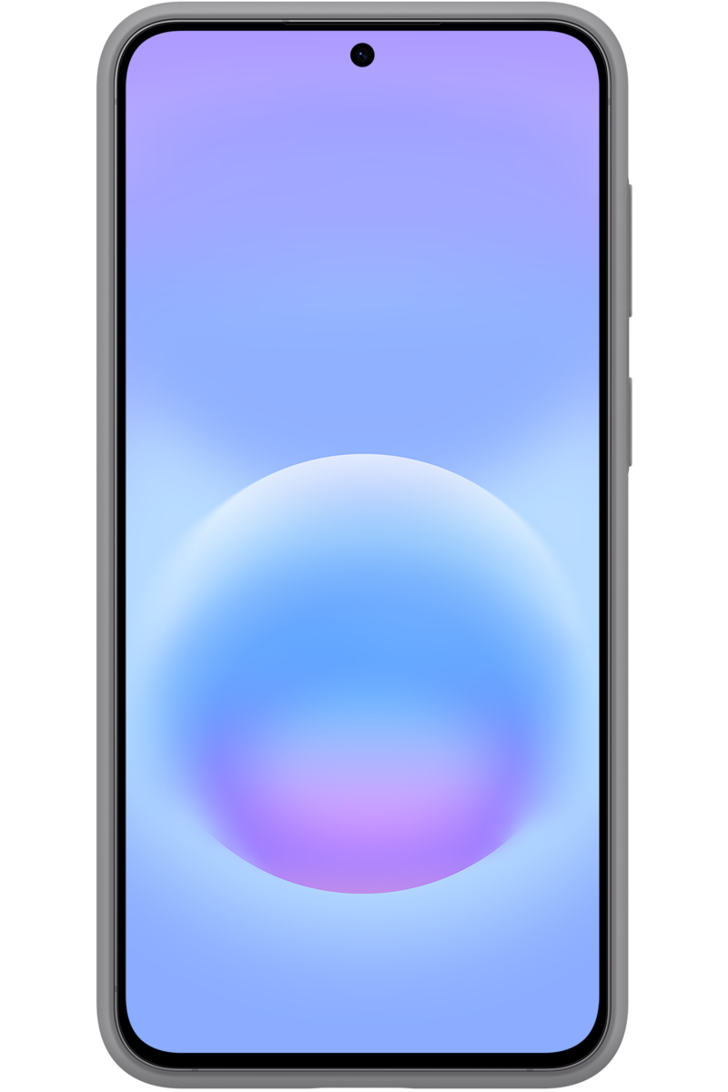 Hoes voor Samsung Galaxy A57 5G, Silicone Case, Grijs EF-PA576CJEGWW