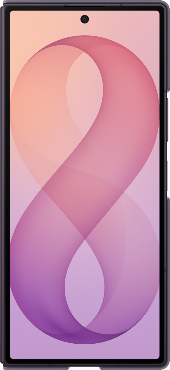 Hoes voor Samsung Galaxy Z Fold8 Ultra F976, Silicone Magnet Case, Violet EF-EF976CVEGWW