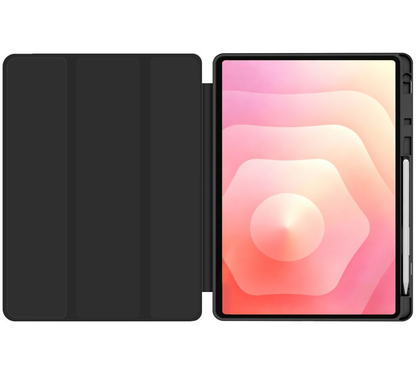 Hoes voor Samsung Galaxy Tab S12 Plus, Tech-Protect, SC PEN, Zwart