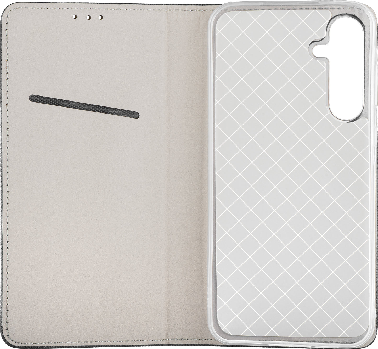 Hoes voor Samsung Galaxy A23 5G A236 / A23 A235, OEM, Slimme Magneet, Zwart