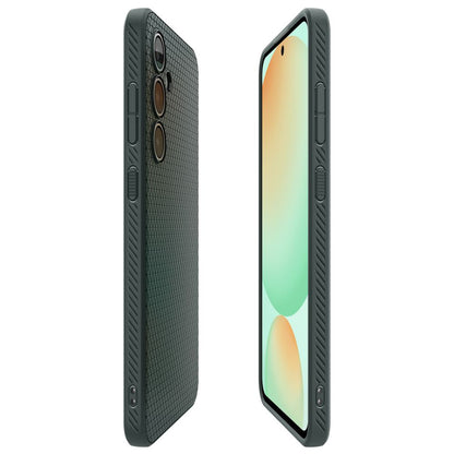Hoes voor Samsung Galaxy S24 FE S721, Spigen, Liquid Air, Groen ACS08619