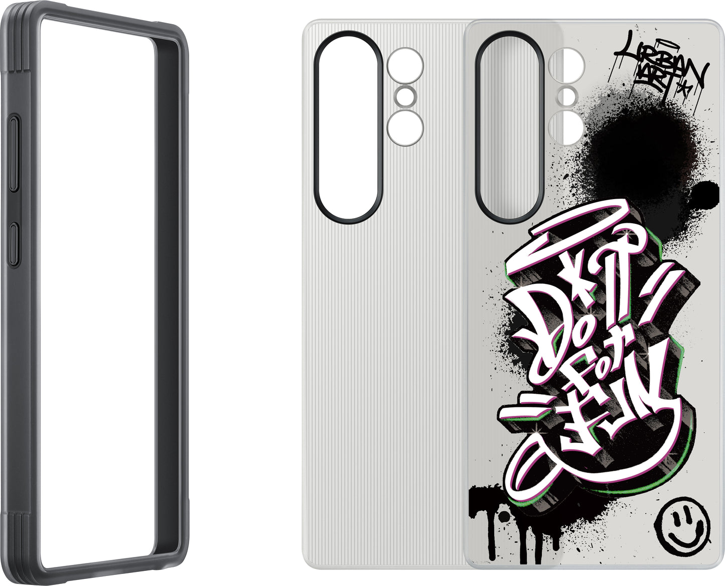 Hoes voor Samsung Galaxy S25 Ultra S938, FlipSuit Rugged Case, Zwart EF-JS938CBEGWW