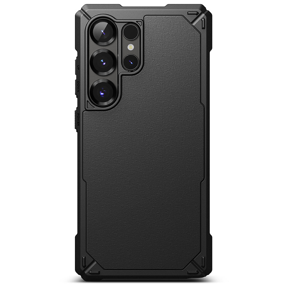 Hoesje voor Samsung Galaxy S25 Ultra S938, Ringke, Rugged Gear, Zwart