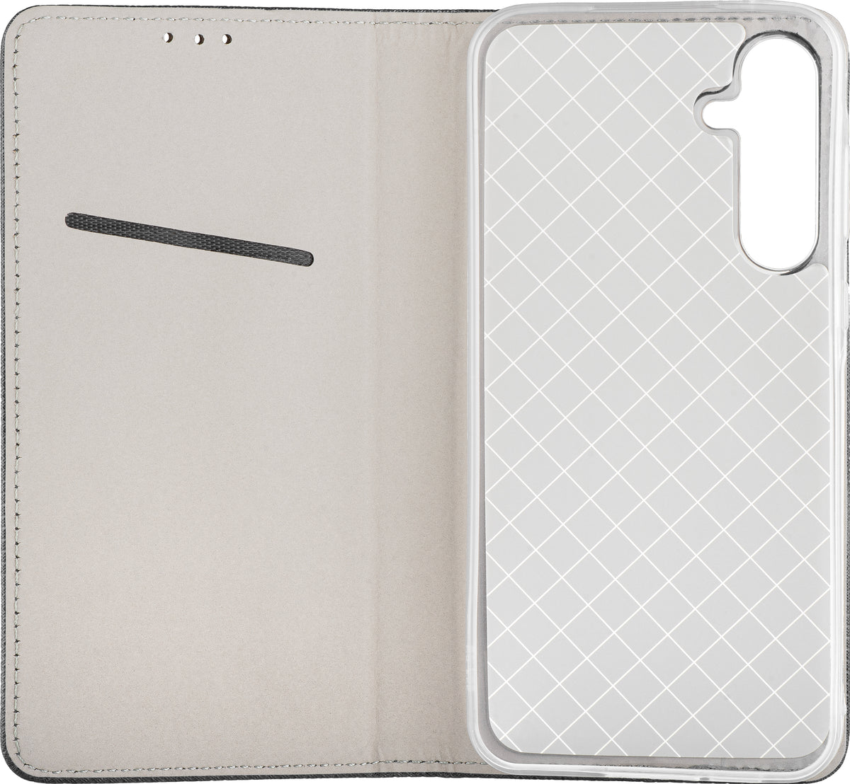 Hoesje voor Samsung Galaxy A26 A266, OEM, Smart Magnet, Zwart