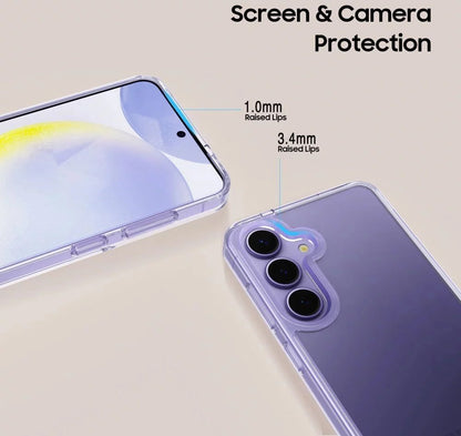 Hoes voor Samsung Galaxy S25 Edge S937, Tech-Protect, Flexair Hybrid, Transparant