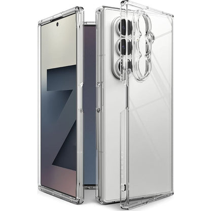 Hoes voor Samsung Galaxy Z Fold7 F966, Ringke, Fusion, Transparant