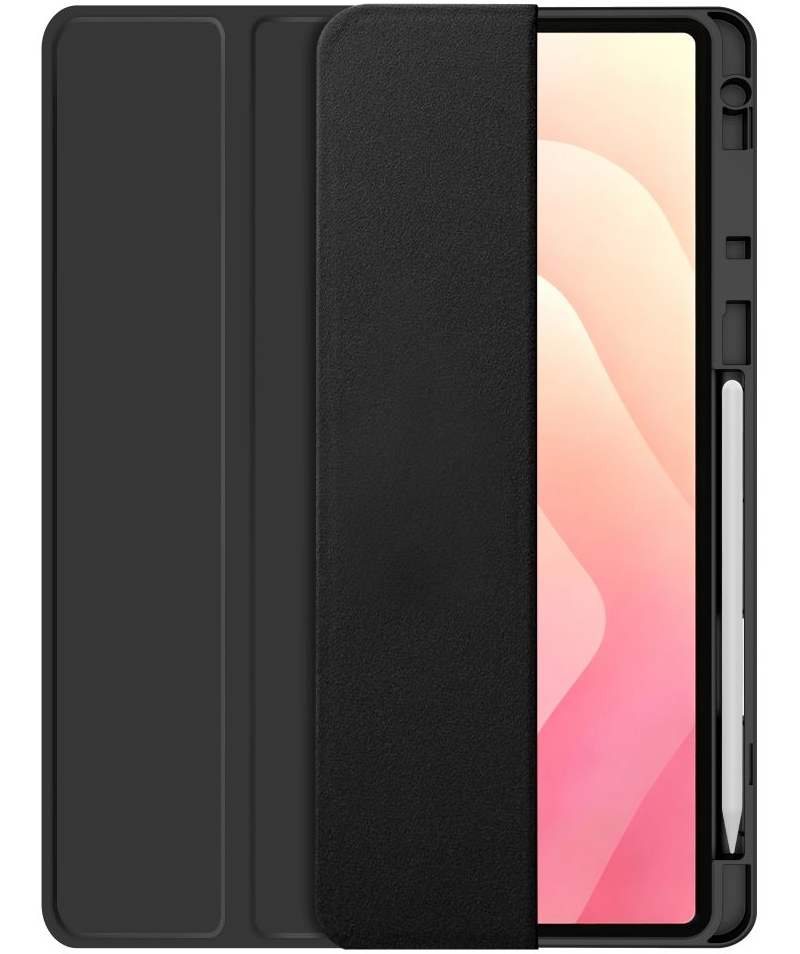 Hoes voor Samsung Galaxy Tab S12 Plus, Tech-Protect, SC PEN, Zwart