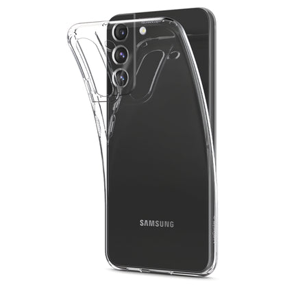 Hoesje voor Samsung Galaxy S22 5G S901, Spigen, Vloeibaar Kristal, Transparant 