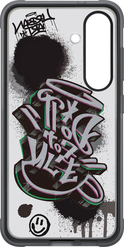 Hoes voor Samsung Galaxy S25 S931, FlipSuit Rugged Case, Zwart EF-JS931CBEGWW