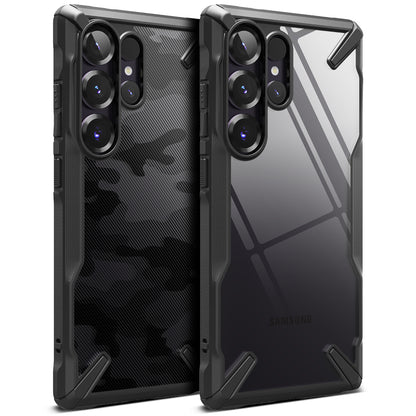 Hoesje voor Samsung Galaxy S25 Ultra S938, Ringke, Fusion X, Zwart