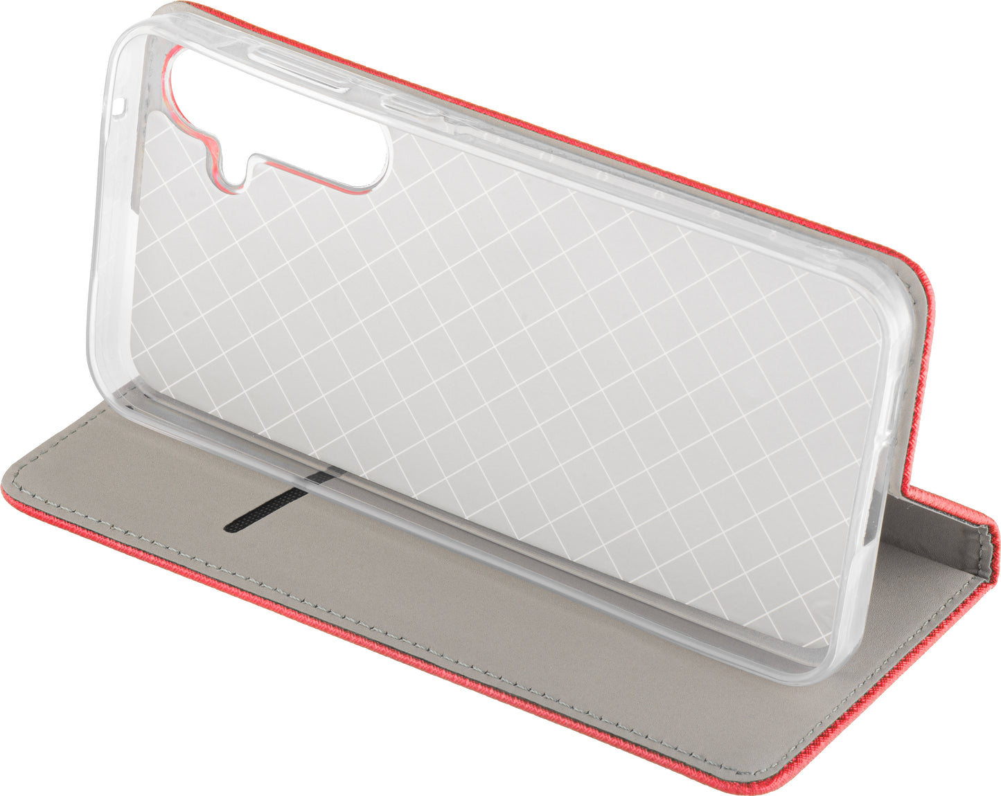 Hoesje voor Samsung Galaxy A26 A266, OEM, Smart Magnet, Rood