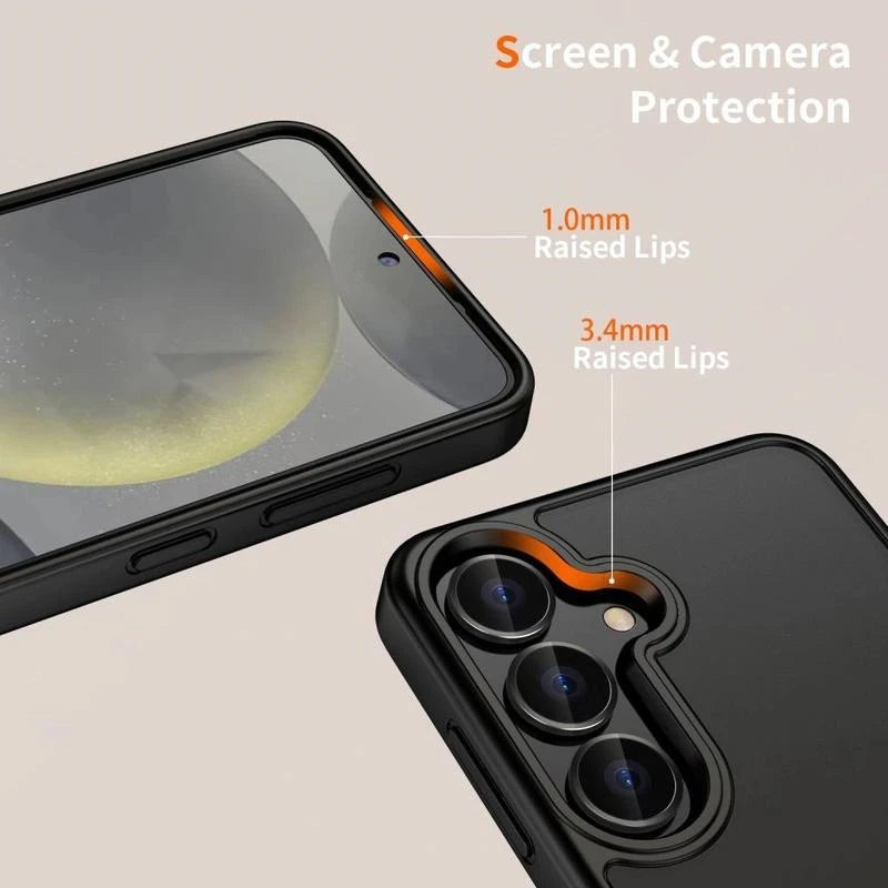 Hoes voor Samsung Galaxy S25 Edge S937, Tech-Protect, Magmat, Zwart