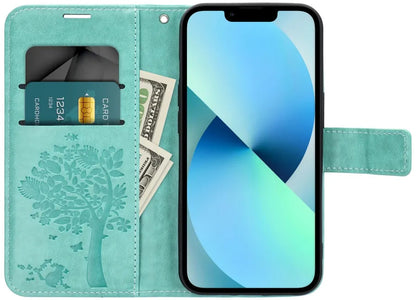 Hoes voor Samsung Galaxy A13 A137 / A13 A135, OEM, MEZZO Tree, Groen